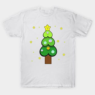 Heart Christmas Tree T-Shirt